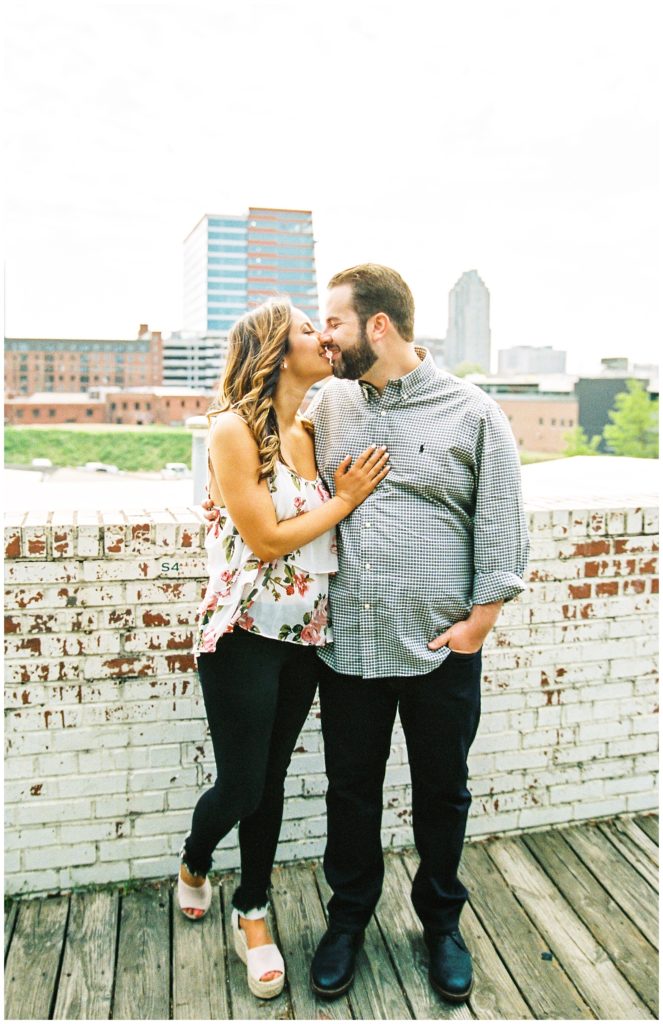 Film Photographer Raleigh Nc Engagement Session
