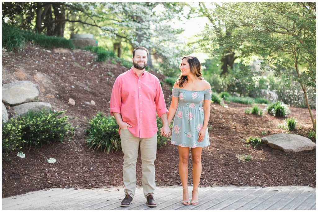 Raleigh NC Engagement Photographer at Pullen Park