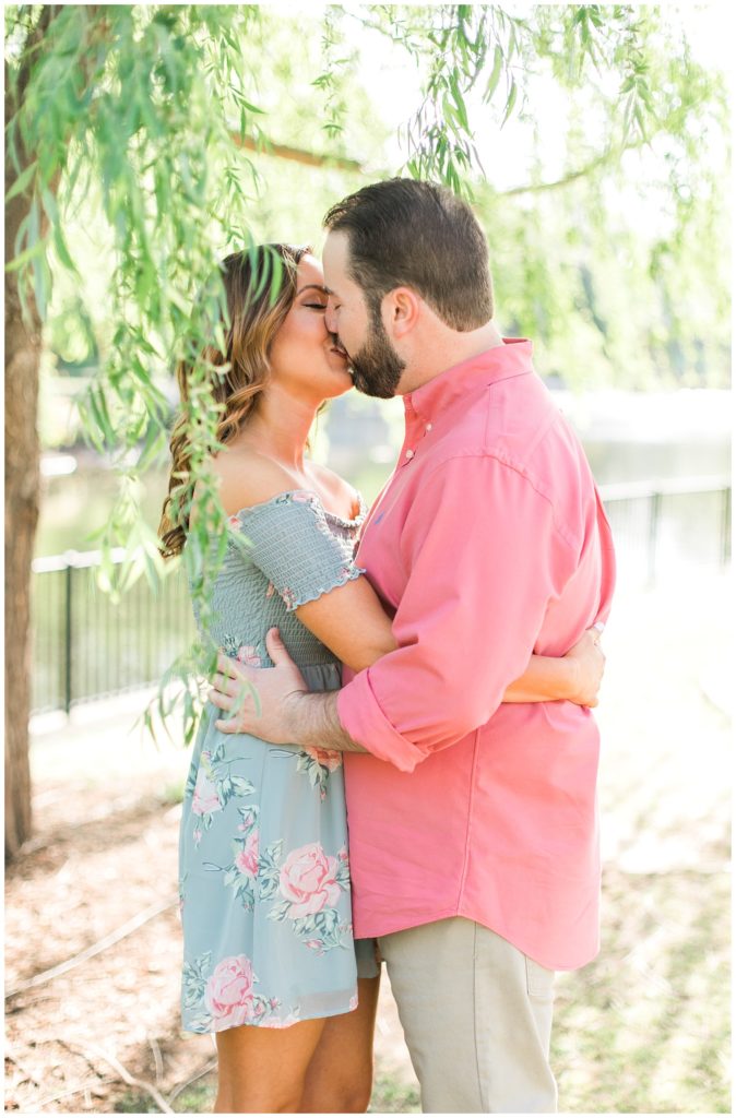 Pullen Park Raleigh NC Engagement Photography