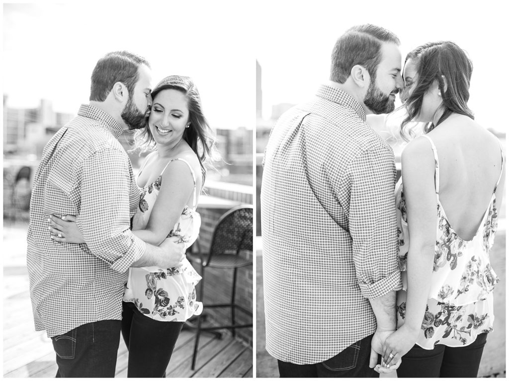 Engagement Photos in Downtown Raleigh