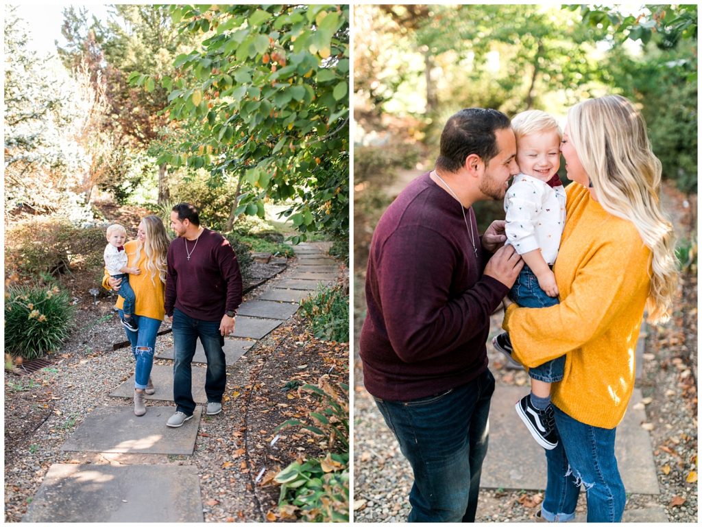 Wake Forest Photography Mini Session Family of three