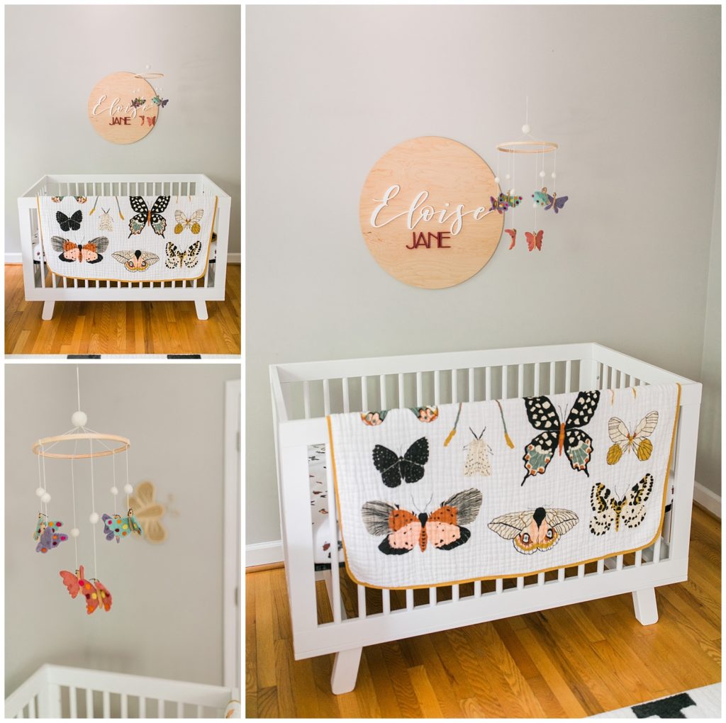 nursery decor butterfly