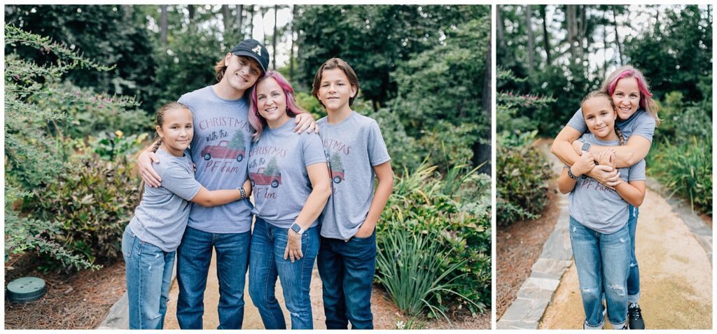 2023 A Year in Review post family matching shirts